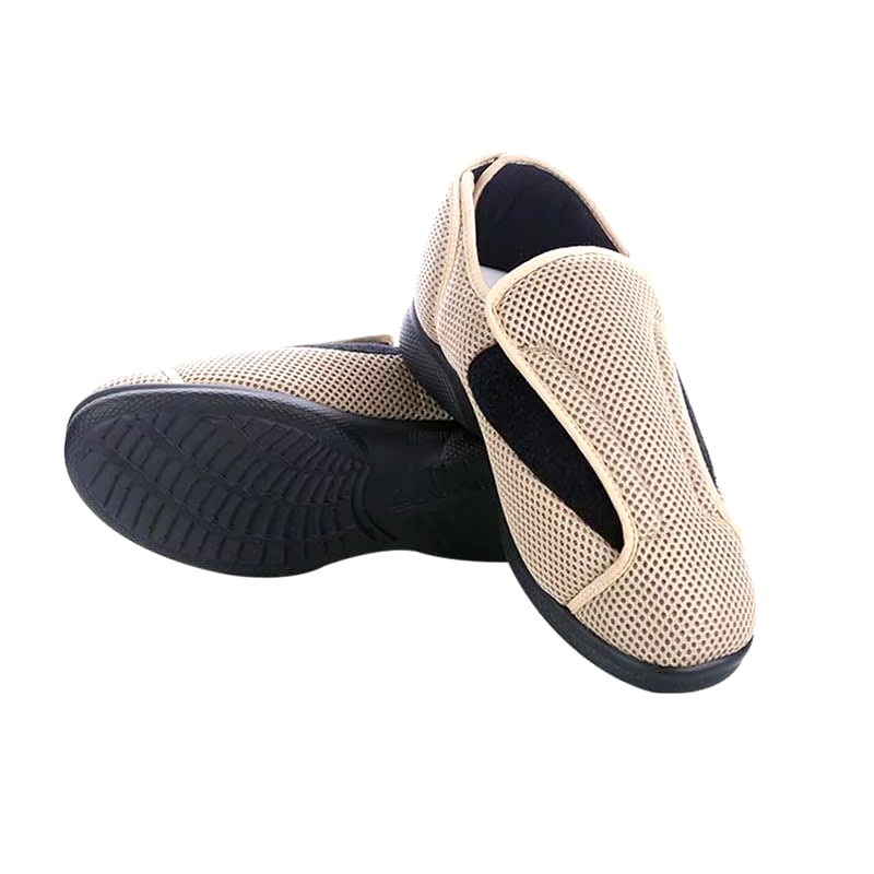 High-Grade Comfortable Breathe Diabetic Shoe Broad Foot Swollen Middle Aged Men'S Shoes Thumb inside Postoperative Nursing Shoes