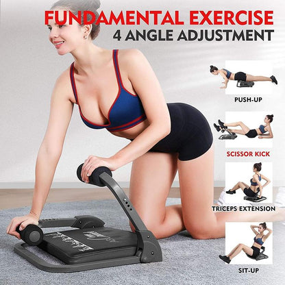 MBB Ab Workout Equipment,Ab Training Machine for Home Gym,Abdominal Exercise Equipment,Ab Crunch Sit up Bench for Full Body Exercise Equipment