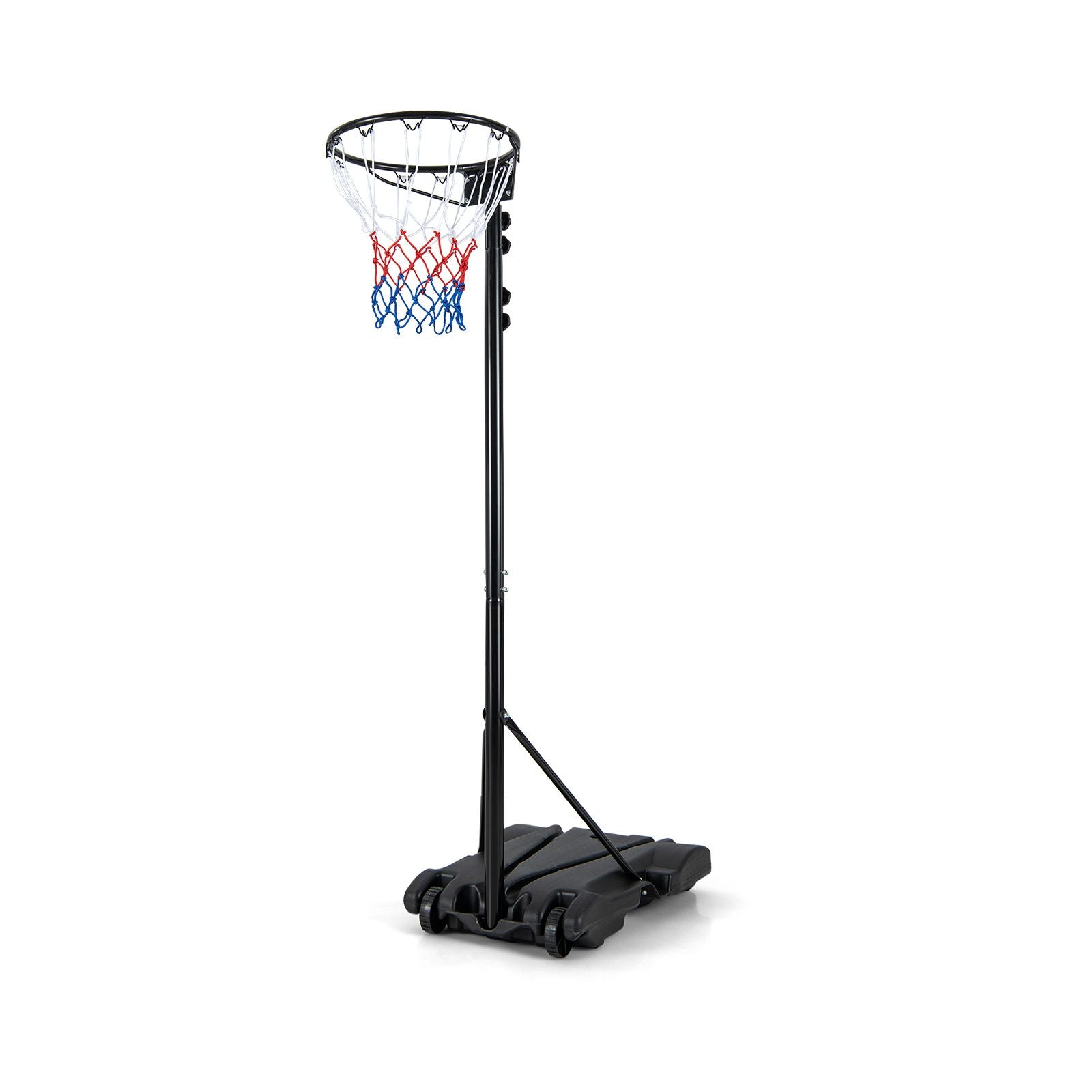 8.5-10 FT Adjustable Basketball Goal with Fillable Base for Kids Teenagers Adults