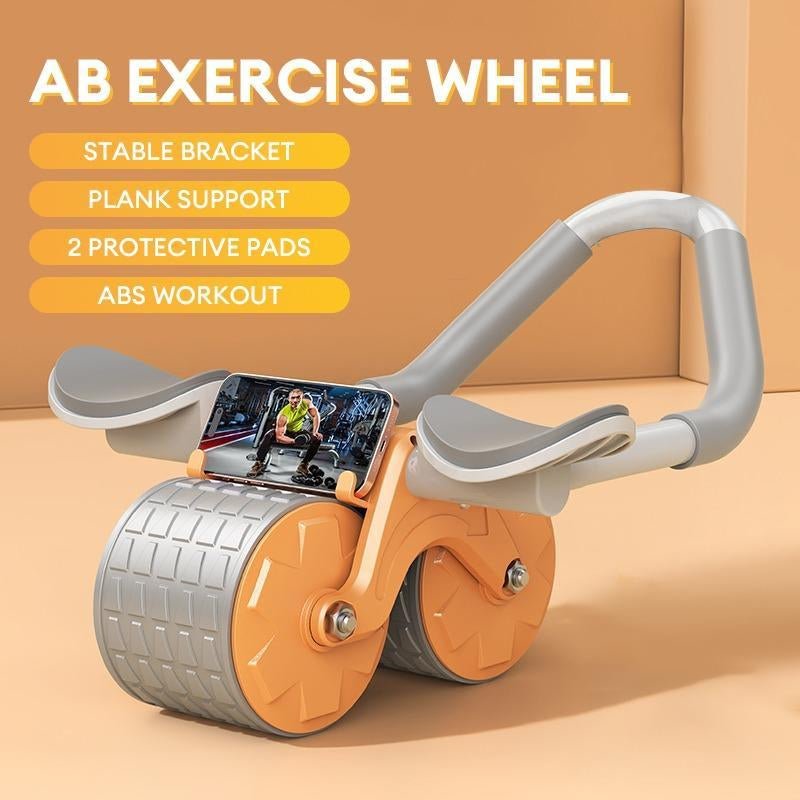 Abdominal Roller Wheel, Abdominal Exercise Equipment, AB Roller Wheel, Core Workout Equipment with Automatic Rebound Assistance, Gymtok, Home Gym Equipment