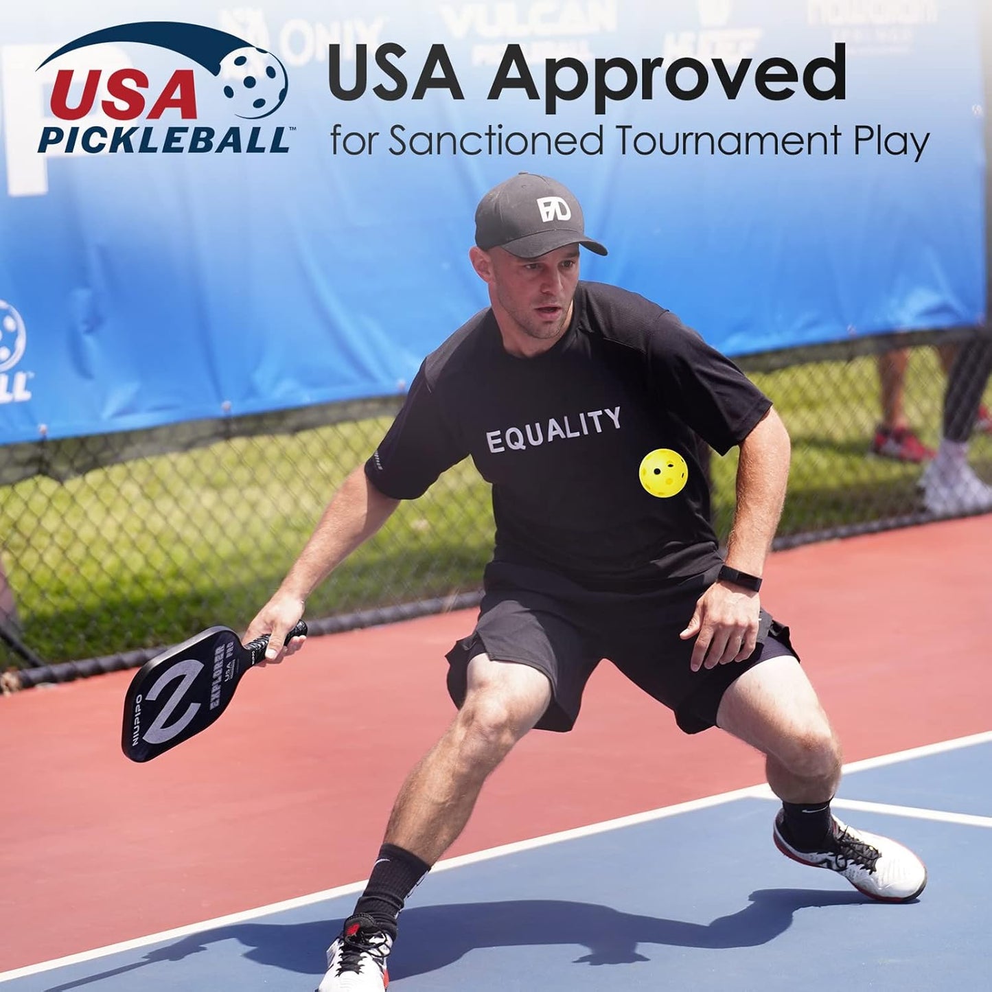 Pro Pickleball Paddle, T700 USAPA Approved Pickleball Racket, Raw Carbon Fiber Surface (CFS) High Spray Grit & Spin, W/16Mm Polypropylene Honeycomb Core, Enhanced Grip for Professional Players