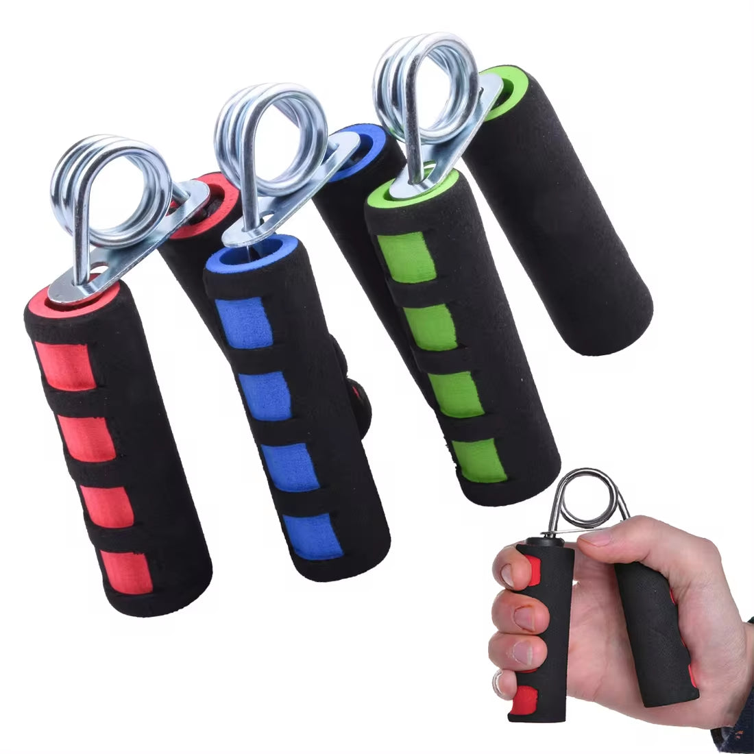 Hand Exerciser Sport Hand Grip Strength Device Finger Forearm Muscle Training Gripper Bubble Film Portable Fitness Equipment